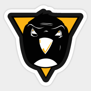 Pittsburgh Tuxedo Bird Sticker